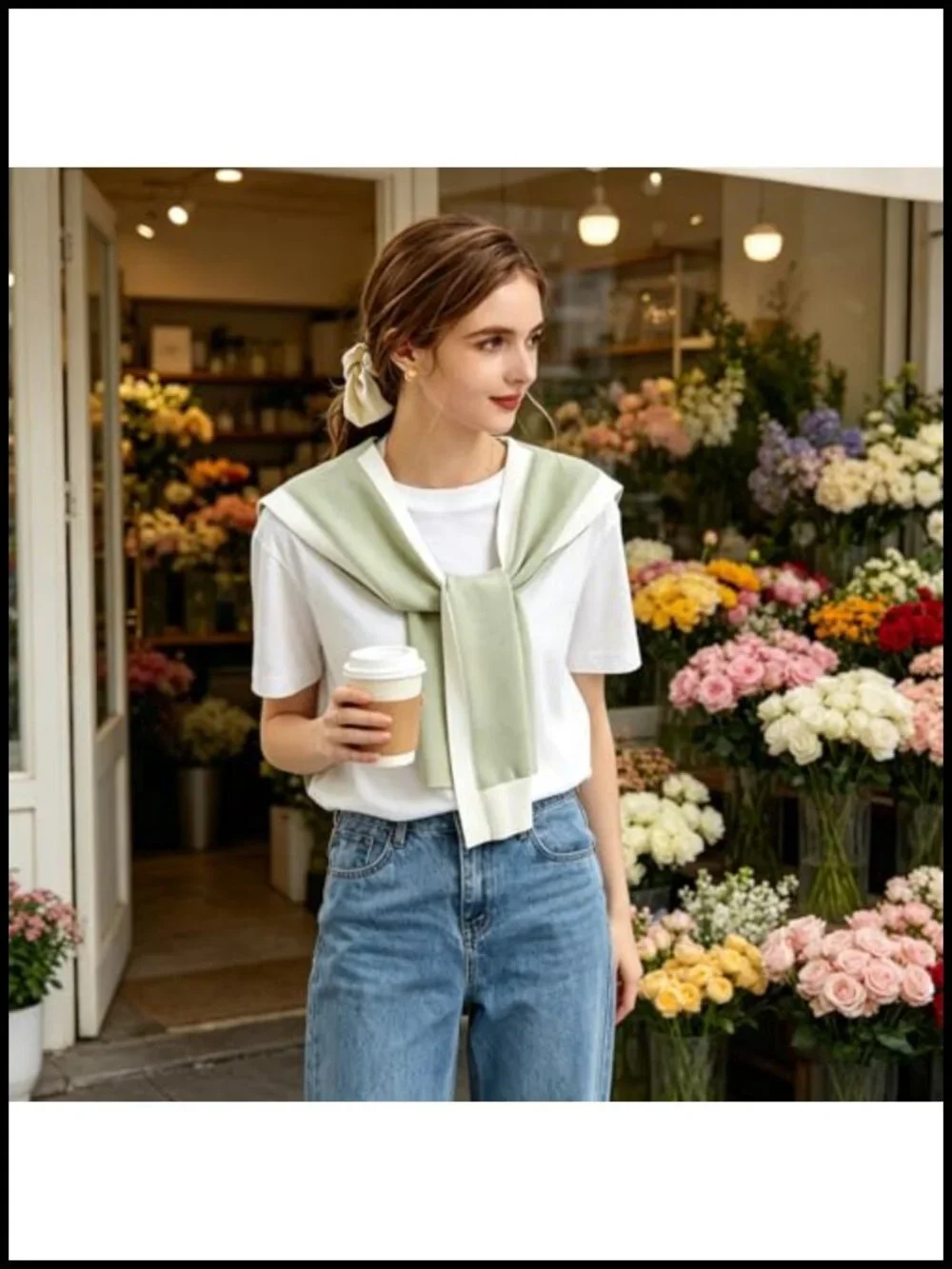 Knitted Shoulder Shawl Wrap Tie Up Knot Scarf Cape Casual Travel